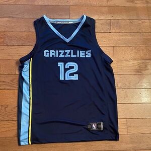 NBA Fanatics Memphis Grizzlies #12 Ja Morant Jersey Mens   Medium